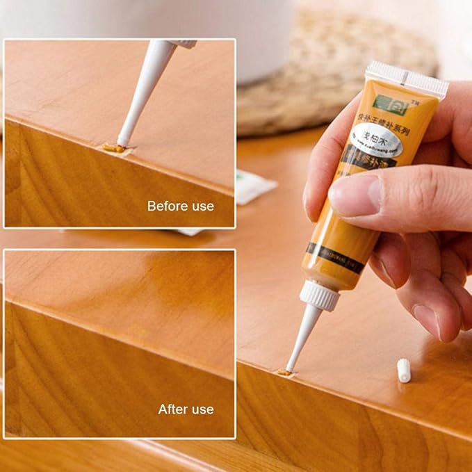 Wood Repair Filler | Quick Fix for Scratches, Scuffs and Cracks